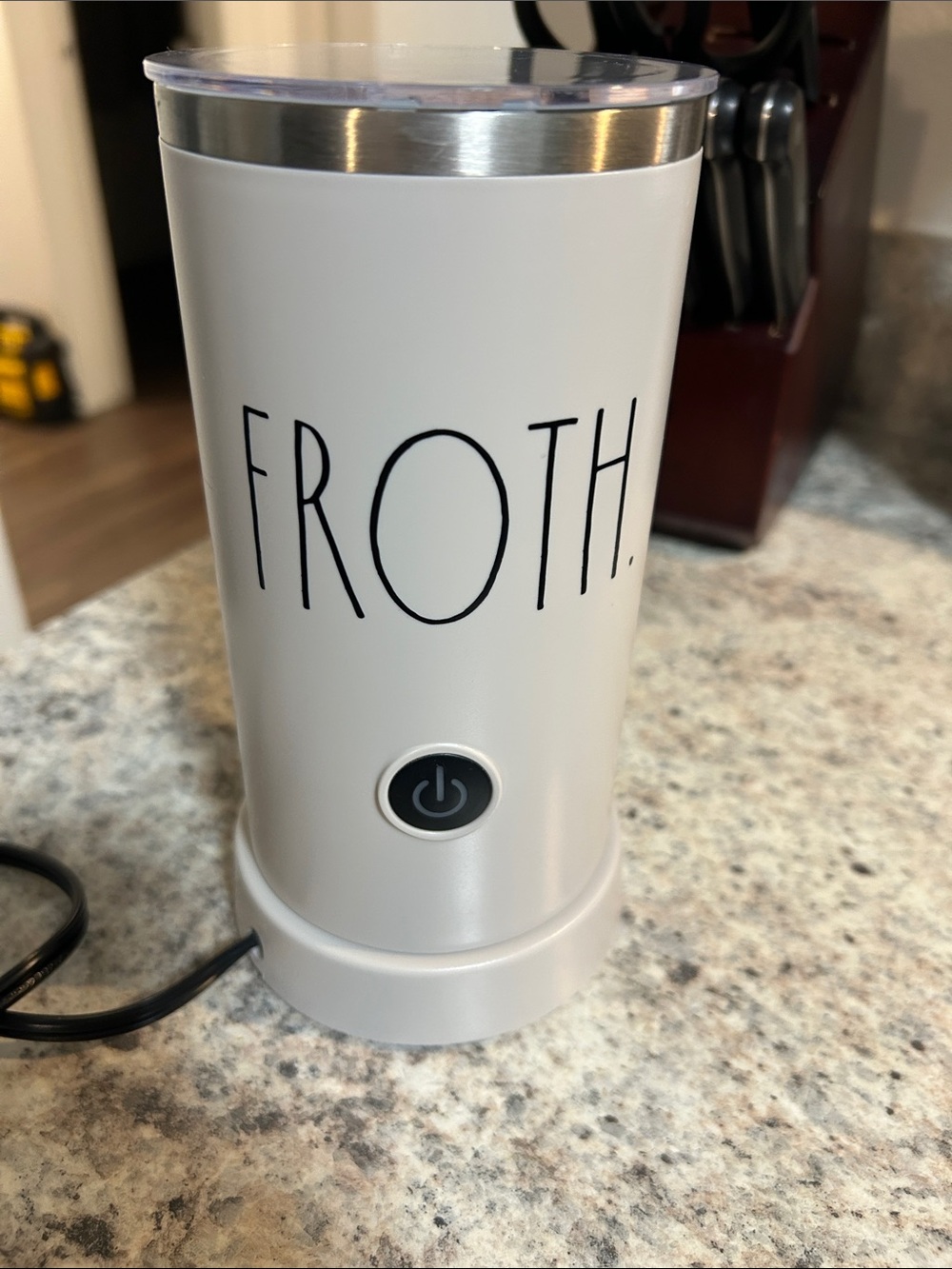 RAE DUNN. Electric milk frother